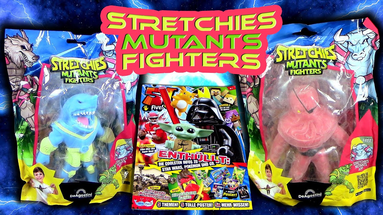 DeAgostini ® Stretchies Mutants Fighters - Super Elastic (5