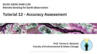 GEOG 3440 - Tutorial W13 - Accuracy Assessment