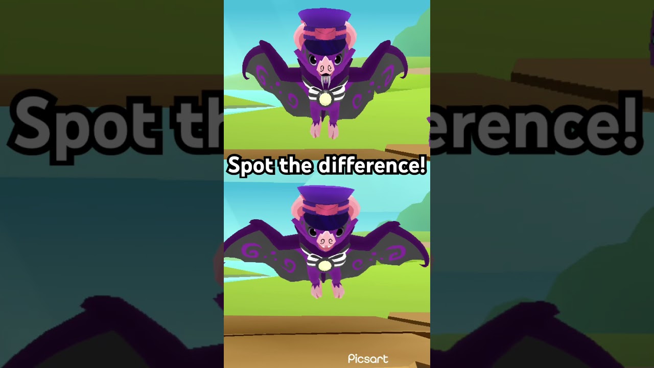 Spot the difference!  
