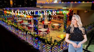 Christmas Themed Cocktail Bar: Miracle Bar in Downtown Phoenix, Az!