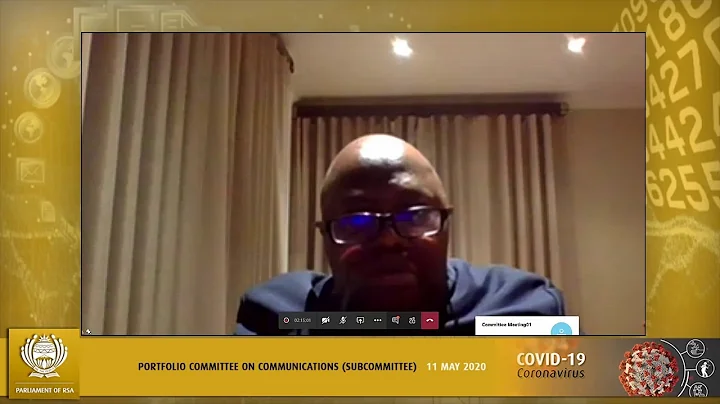 Portfolio Committee on Communications,11 May 2020