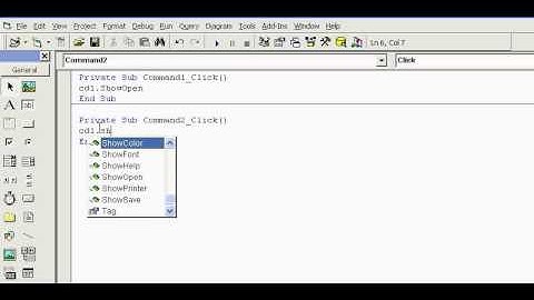 how to use common dialog box in vb6