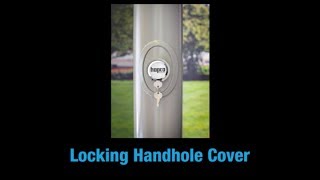 Hapco's Locking Handhole Cover Deters Copper Theft in Aluminum and Steel Lightpoles