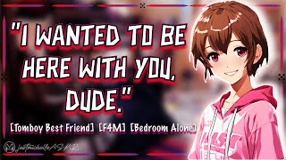 ASMR Roleplay: Sweet Suspension [Tomboy Best Friend Visits], [Tsundere], [F4M], [Bedroom Alone]