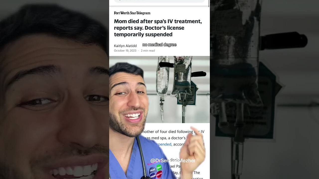 “I Need a Vitamin Drip” 