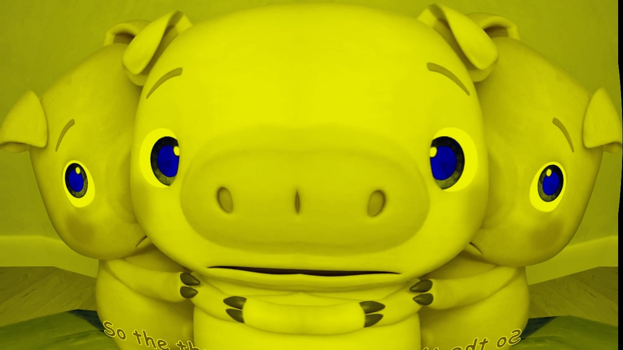 Three Little Pigs got Scared Effects Inspired by Gamavision Csupo Effects