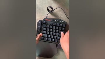 One handed keyboard  pubg,free fire,android gameplay mobile settings