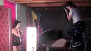 Pixelette Pin Ups - Behind the Scenes: Lana