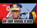 Breaking news kdf boss francis ogolla is dead news54 africa