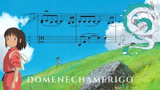 Spirited Away - One Summer´s Day Theme (Slow and Reverb piano) - Domenechamerigo