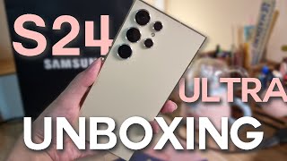 Samsung S24 Ultra Unboxing 📱 l aesthetic ⭐