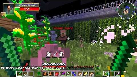 Minecraft   VILLAGER MINCER MISSION   Custom Mod Challenge S8E11