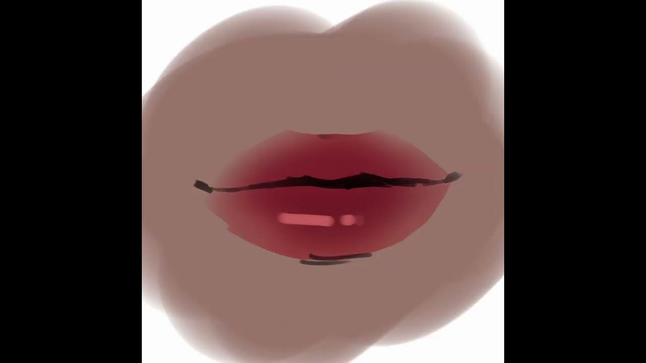 trying to draw kooleen's juicy lips YouTube