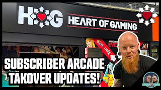HEART OF GAMING LONDON November 2025 updates | SUSBSCRIBER ARCADE TAKEOVER UPDATES!