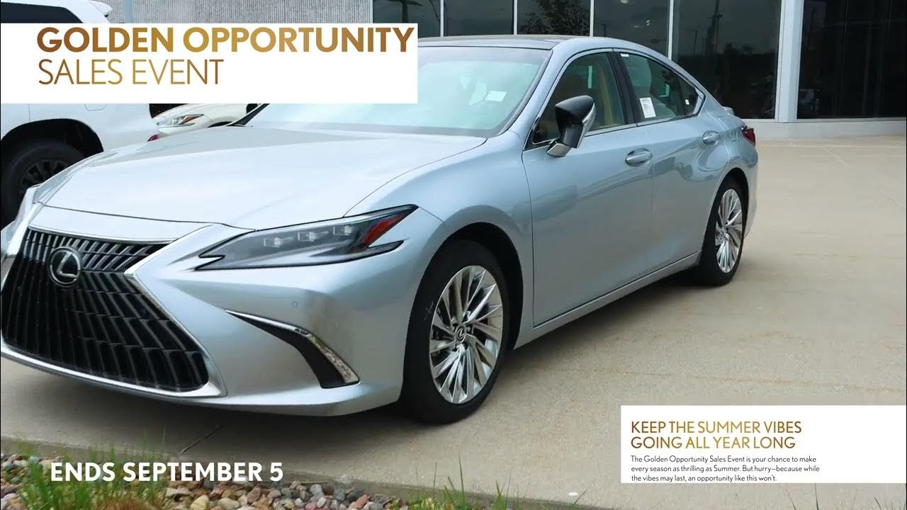 Lexus Golden Opportunity Sales Event YouTube