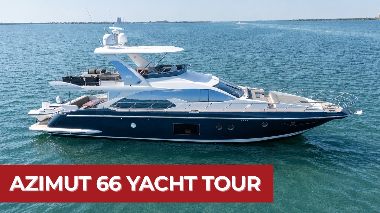 2017 Azimut 66 Flybridge AMICI | Full Walkthrough at PBIBS 2026