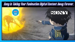 Sony Is Taking Your Purchased Funimation Digital Content Away Forever.