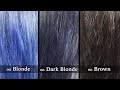 ARCTIC FOX PERIWINKLE on Blondes, Dark Blondes and Brown Hair BEFORE & AFTER