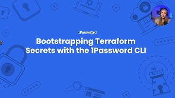 Bootstrapping Terraform Secrets with 1Password CLI