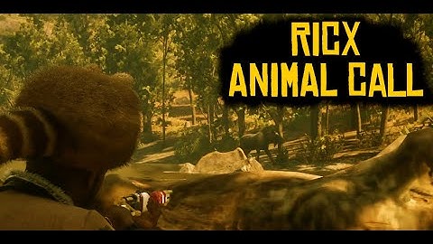 RedM Script - RicX Animal Call - RedEM:RP & VORP & QBR Script