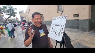Matemático callejero en Lima 2024