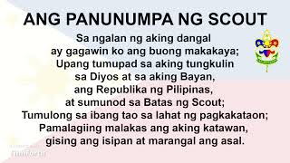 ANG PANUNUMPA NG SCOUT | LOOP 1.5 hrs FOR MEMORIZATION