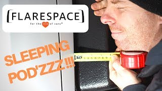 Flarespace Review - Sprinter Crafter Van Sleeping Pods UK