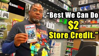 I Sold Pokemon Cards to GameStop (IT'S A MESS)