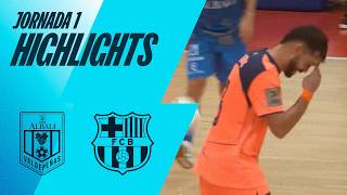 Resumen #LigaPrimeFutsal | Viña Albali Valdepeñas 2–5 Barça | Jornada 1
