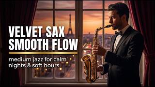 VELVET SAX SMOOTH FLOW 🎷 Medium Jazz for Calm Nights & Soft Hours screenshot 5