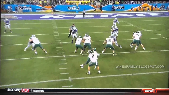Marcus Mariota to Kenjon Barner 24 yard TD recepti...