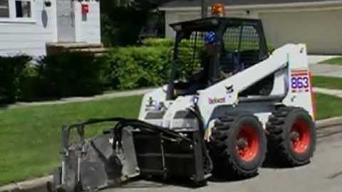 Bobcat Planer Attachment Safety