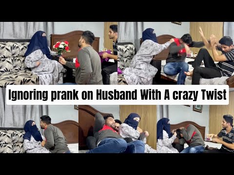 Ignoring Prank On Husband With A Hilarious Twist🤣|His Reaction is Extremely Crazy| @SulyamWorld