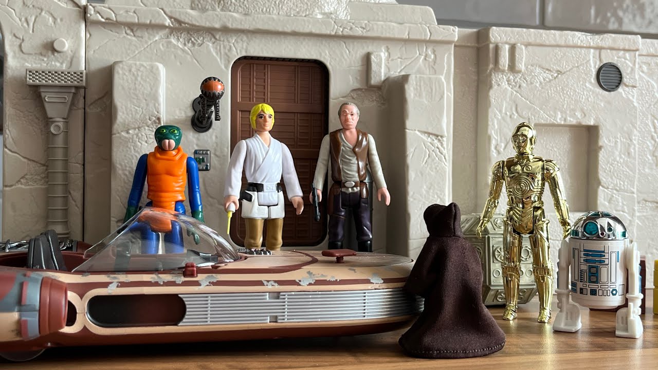 STAR WARS The Vintage Collection Streets of Mos Eisley Playset | REVIEW 