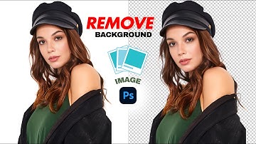 How to remove image background using adobe photoshop  📍📌🎨