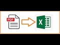 Pasar de PDF a Excel | Convertir PDF a Excel sin necesidad de programas | Desde PDF a Excel