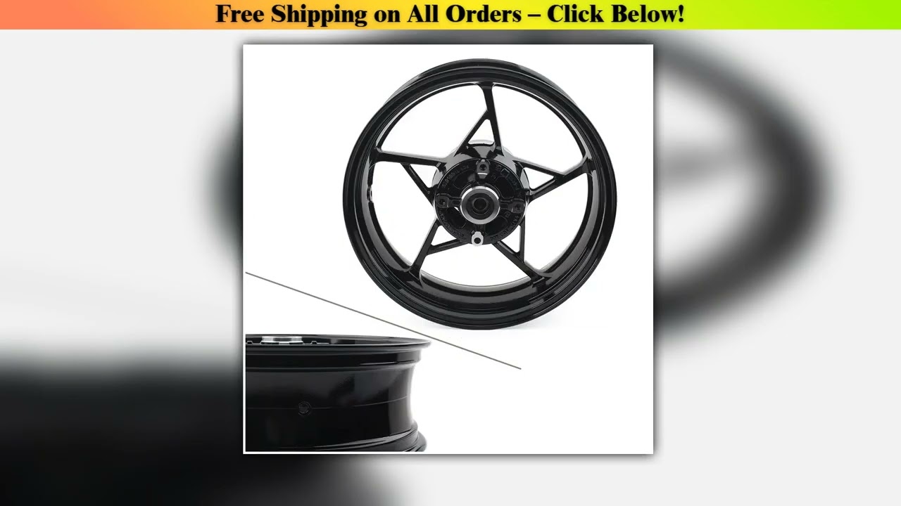 Z900 2017-2022 Motorbike Rear Wheel Rim Fit For Kawasaki Z 900 2017 2018 2019 2020