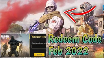 February 2022 Redeem Code | New Redeem Code Codm | Call Of Duty Mobile Redeem Code | Codm Codes