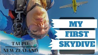 My first skydiving experience (Taupo, New Zealand)