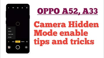 OPPO A52, A33 ! Camera Hidden Mode enable Hidden features tips and tricks