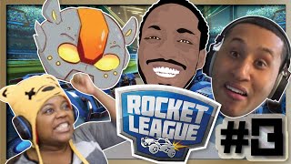 Rocket League Game | PS4 | Gameplay With the Gang xHeyCharliex, BGGaminPRO, and Robo
