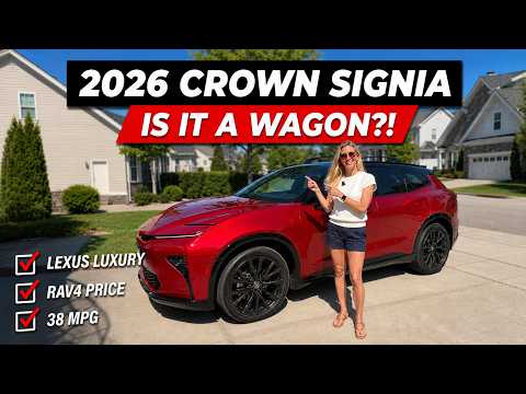 Move over Lexus - The Toyota Crown Signia is here!