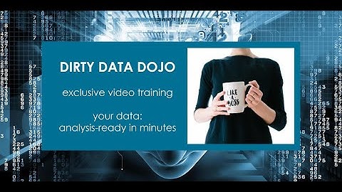 Dirty Data Dojo – Learn to Clean Your Data in Minutes, Not Months