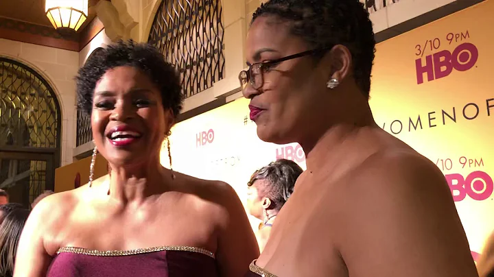 PAMELA and PAULA McGee Twins at HBO Sports Documen...