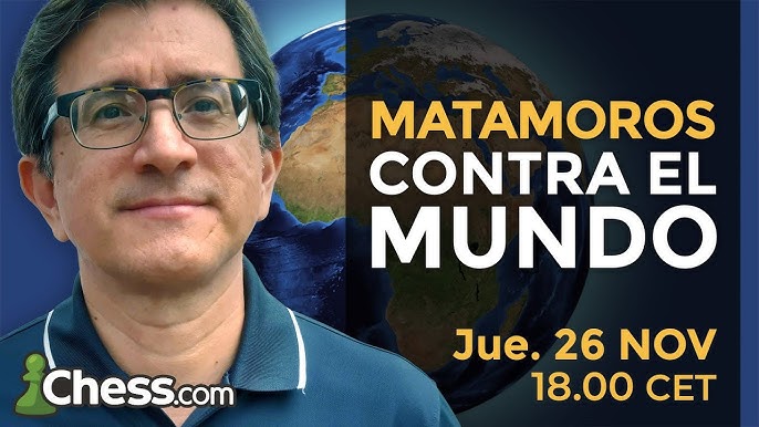 El ajedrez es una vocación GM Carlos Matamoros 