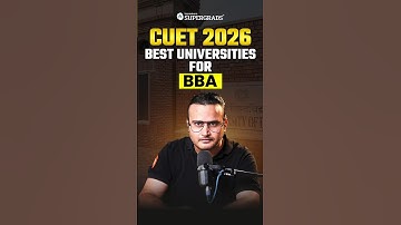 Best Universities for BBA via CUET 2026 🏛️ | Top Subject Combinations You MUST Know! 🔥| #shorts