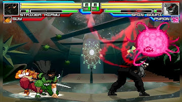 Guy & Strider vs Pyron & Shin Gouki (Boss Battle)