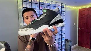 Reviewing the Jordan 3 Green Glow !