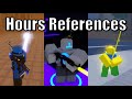 Hours References in Other Games