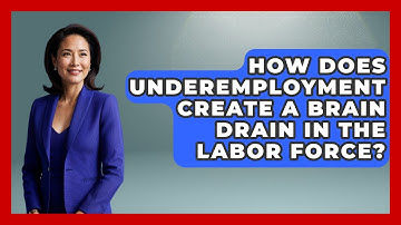 How Does Underemployment Create A Brain Drain In The Labor Force? - Demographic Data Answers